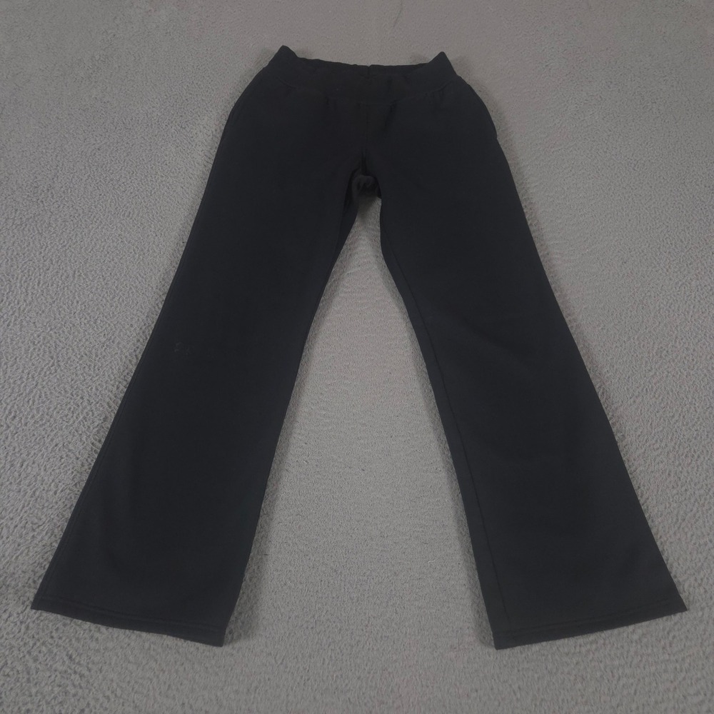 Under Armour Sweatpants Womens Small Black Motion Flare Performance Activewear